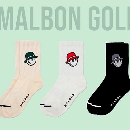 말* MALBON 커플 양말 SET