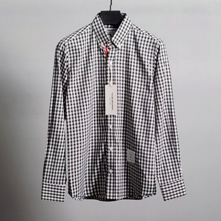 톰브*운 THOME BROWNE 히든삼선 잔체크 셔츠