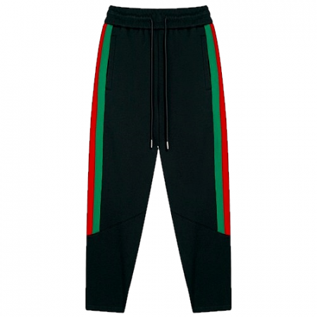 GUCCI 라인 배색 트랙 팬츠