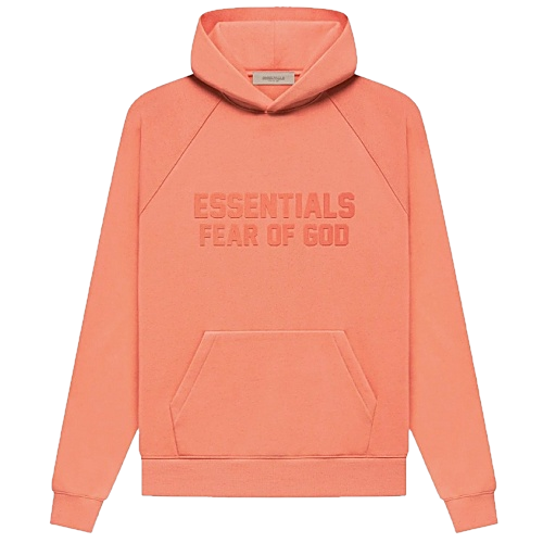 FEAR OF GOD ESSENTIALS 플록로고 후디