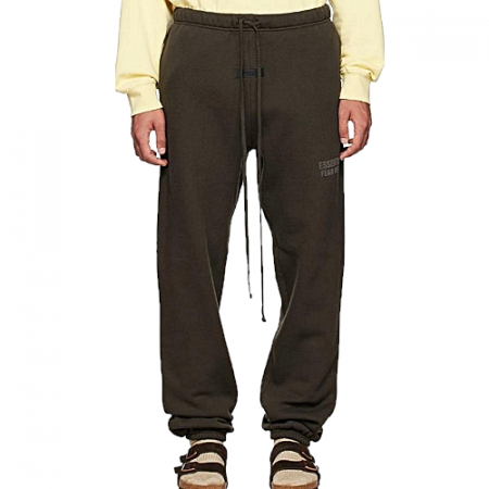 FEAR OF GOD ESSENTIALS 플록로고 스웻 조거팬츠