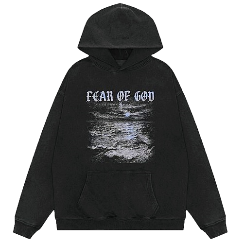 FEAR OF GOD 웨이브 워싱 후드