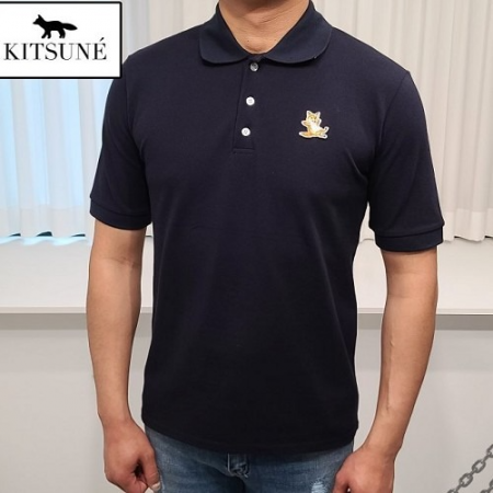 메종키*네 폭스헤드 PK 반팔 카라티