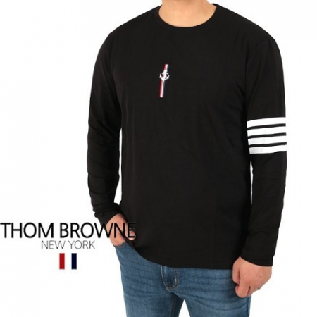 톰브*운 4바 마린자수 티셔츠