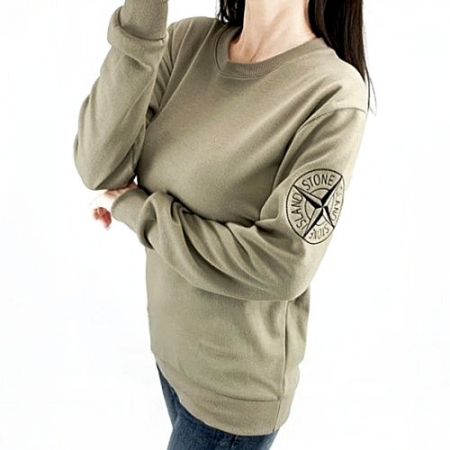 스톤아일*드 자수 맨투맨