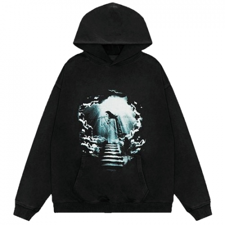 FEAR OF GOD 천국의계단 워싱 후드