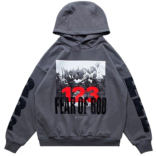 FEAR OF GOD x RRR123 스탑러닝 후디