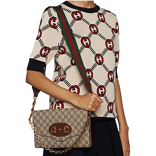 21FW GUCCI 구찌 홀스빗 1955 스몰 핸드백