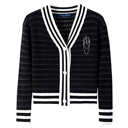 D&G 돌체앤가*나 앵커 장식 니트 가디건