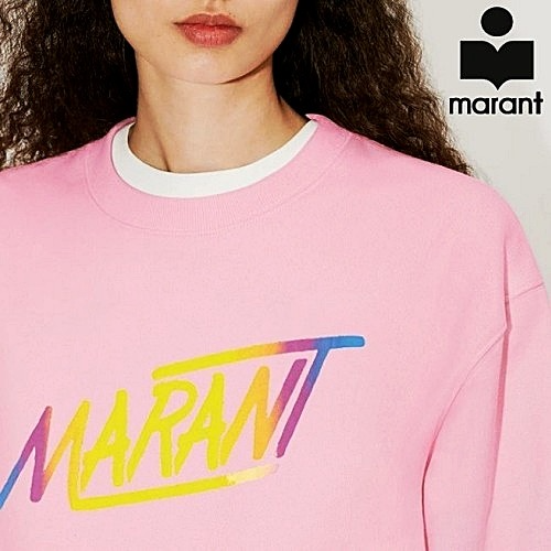 이자벨*랑 ISABEL MARANT 자페르 로고 크루넥 맨투맨