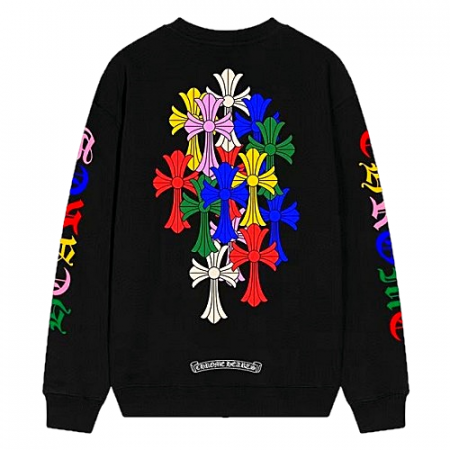크롬*츠 Chrome Hearts 멀티플 크로스 스웻셔츠