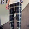 P*G 체크 조거 팬츠