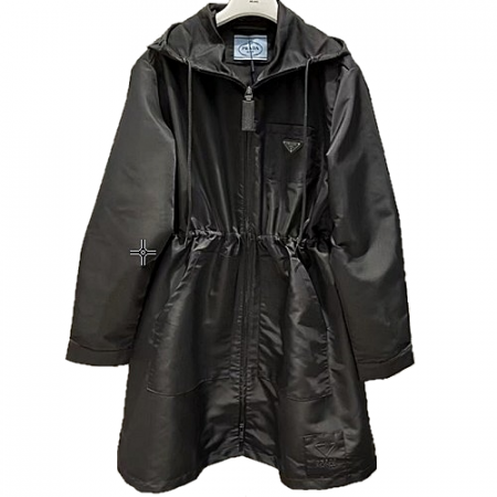 몽클*어 여자 롱후드 바람막이