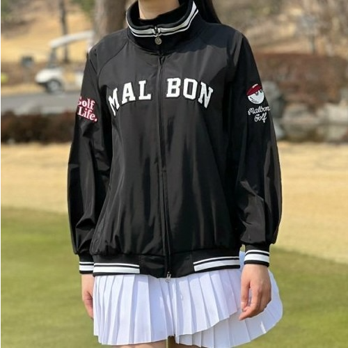 말* 스크립트 롱 자켓 (WOMEN)