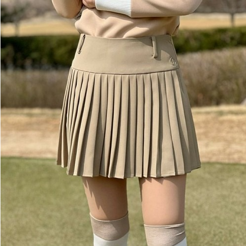 지*어 플리츠 스커트 (WOMEN)