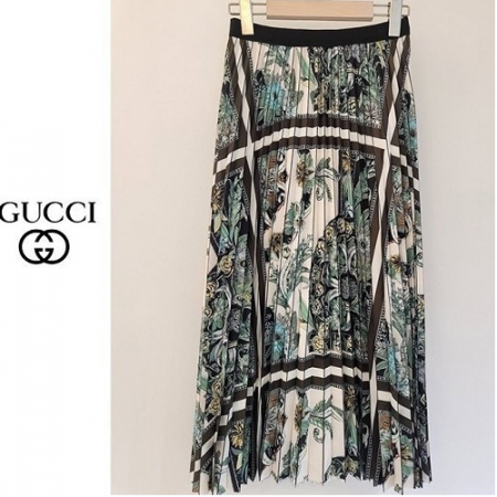 GUC*I 오드리 주름 스커트