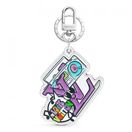 LOUIS VUITTON 모노그램 코믹스 백참 & 키 홀더