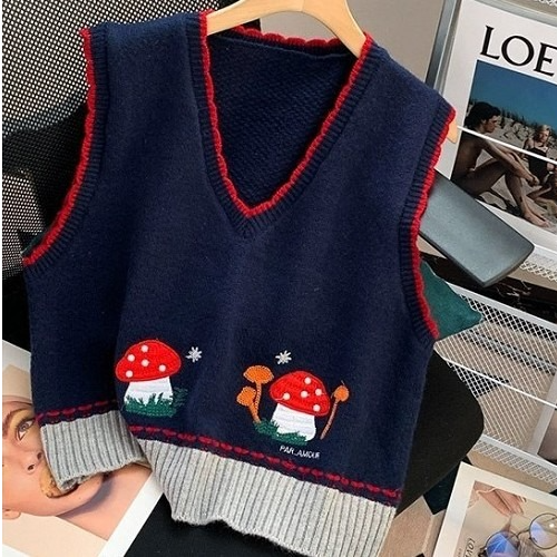 MIUMIU 머쉬 아일랜드 조끼