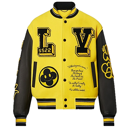 LOUIS VUITTON 엠브로이더드 바시티 자켓