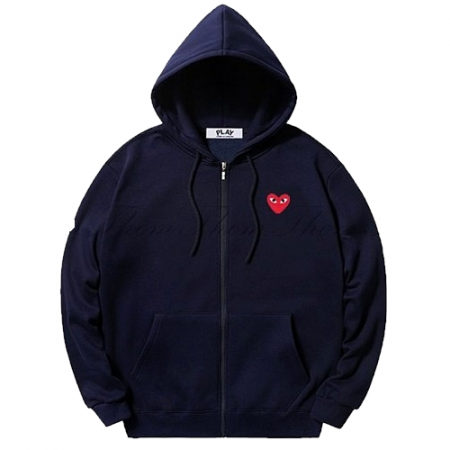 꼼데가*송 레라 시보리 후드집업