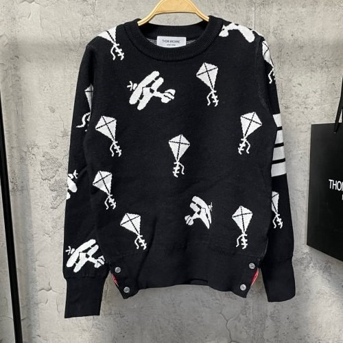 톰브*운 TM 비행기 패턴 니트