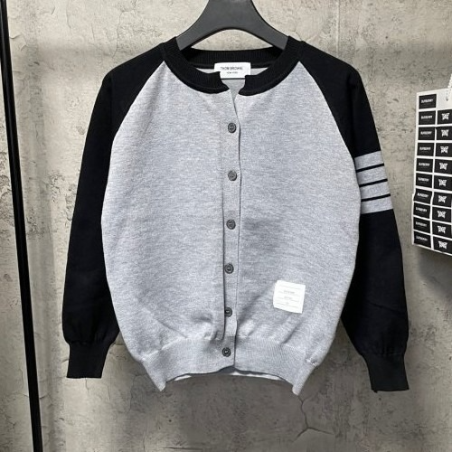 톰브*운 탐 단추 가디건