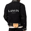 LANVIN x GALLERYDEPT 레더칼라 데님 자켓