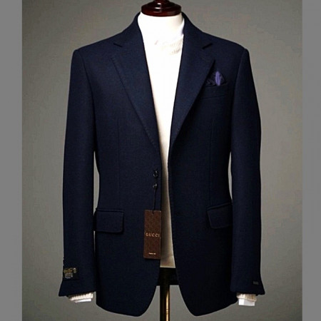 GUCCI 울 캐시미어 트윗재킷 카멜 솔리드