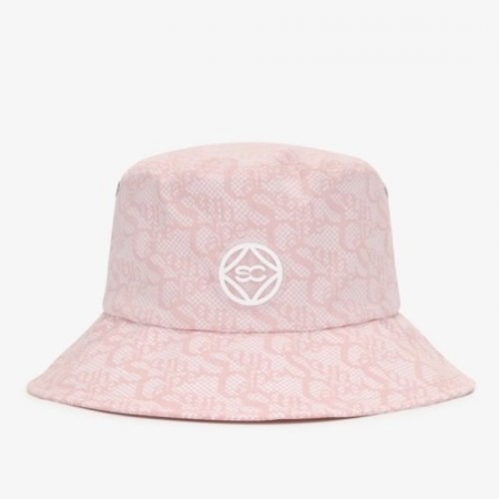 SC 로고 패턴 버킷햇