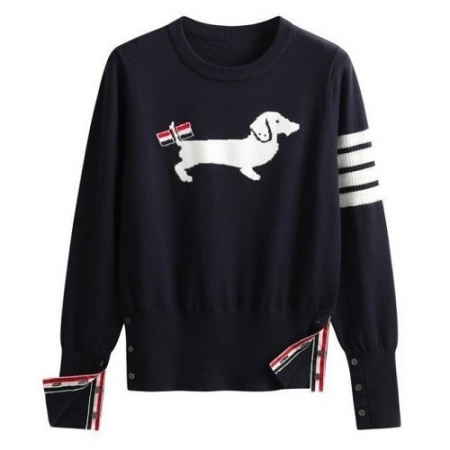 톰브*운 헥터 테일 라운드 니트