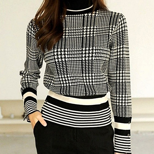 톰브*운 블랙하운즈 폴라 니트