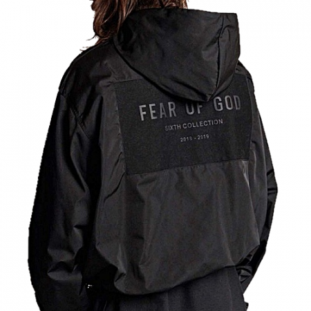 FEAR OF GOD 백패치드 후디드 자켓