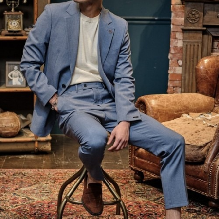 GUC*I 브레스티드 남성슈트 정장