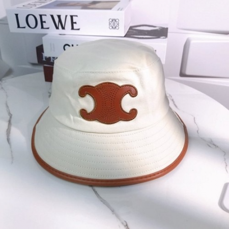 CELI*E 양면 레더 로고 버킷햇 (수입)