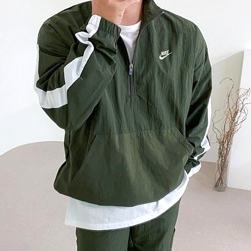 NIKE 바람막이 라인 트레이닝 셋업 SET