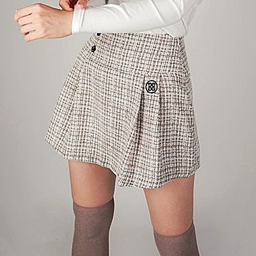 지*포 G/FORE 트위드 스커트