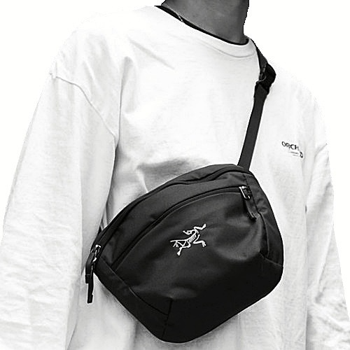 아크테*스 ARCTERYX 빔즈 맨티스2 웨이스트백 디멘션