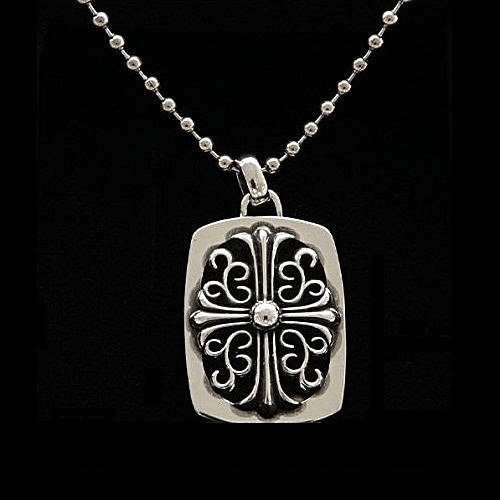 Chrome Hearts 키퍼 펜던트 & 볼 체인 네크리스