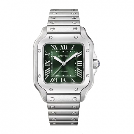 까르*에 CARTIER 산토스 그린다이얼