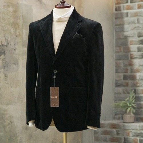 GUC*I 익스클루시브 싱글 브레스티브 코듀로이 블레이져