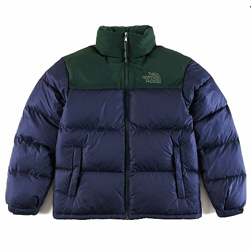 THE NORTH FACE 1996 레트로 눕시 다운패딩 - 그린네이비