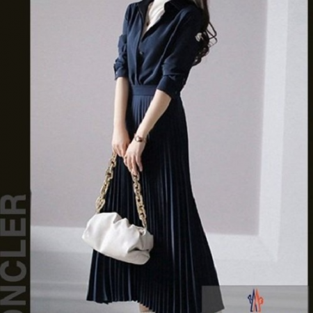 MONCL*R 셔츠 롱 원피스