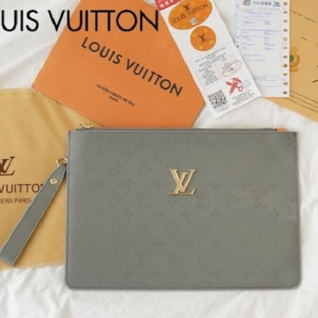 루이*통 티타늄 스트랩 클러치