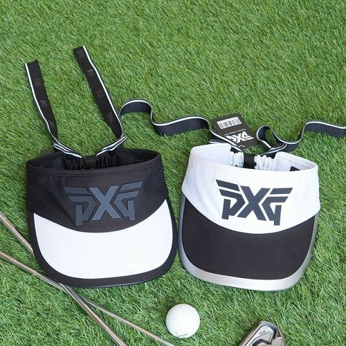 P*G 여성 골프 BLOCKED WIDE 블럭 와이드 썬 바이저