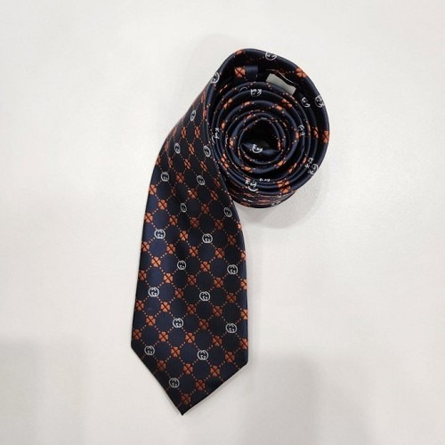 GUC*I 애니멀 실크 넥타이