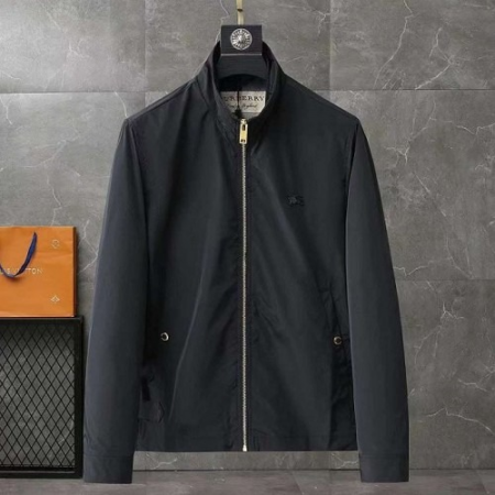 BURBER*Y 립넥 트렌치 자켓