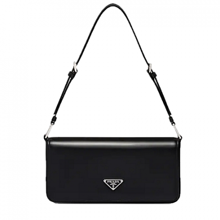 프*다 PRADA 브러시드 가죽 팜므 백