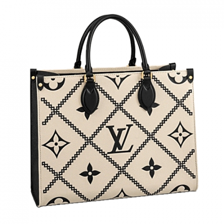 루이비통 앙프레뜨 온더고 MM 토트백 - 크림