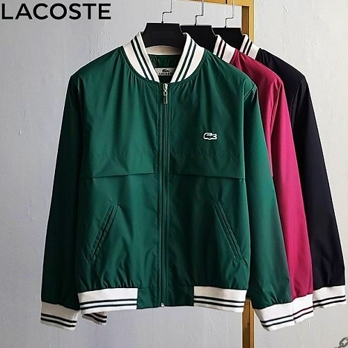 라코스테 LACOSTE 패치 라인 블루종