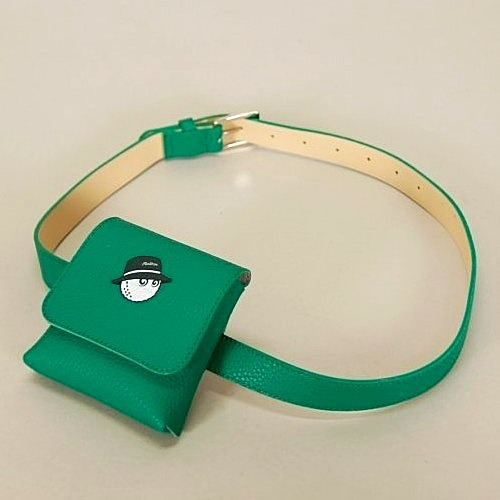 말본 MALBON Golf 무광 자석 벨트 백